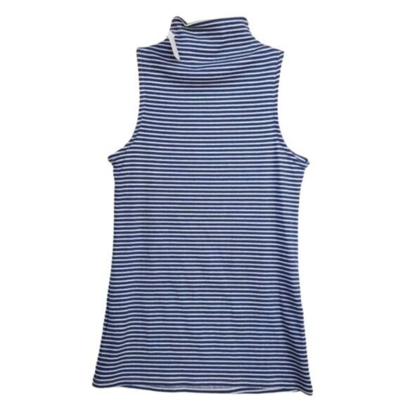Nordstrom Tank NWT Cotton Nautical Size S - Picture 2 of 7